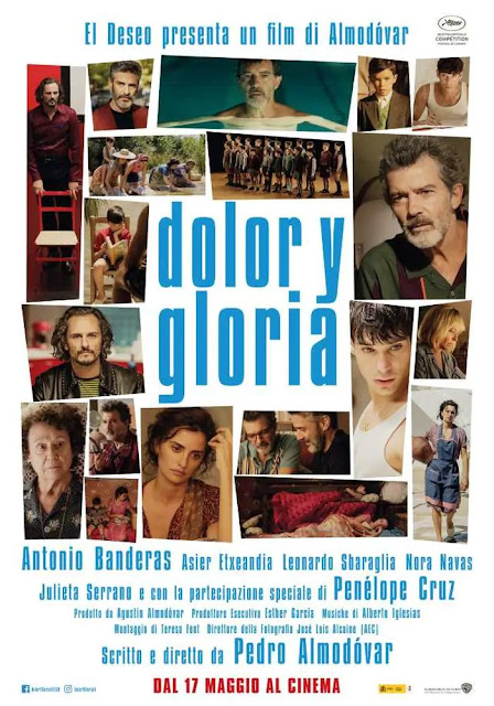 ‘Dolor y Gloria’: trailer e poster italiano per il film di Pedro Almodovar in concorso a Cannes