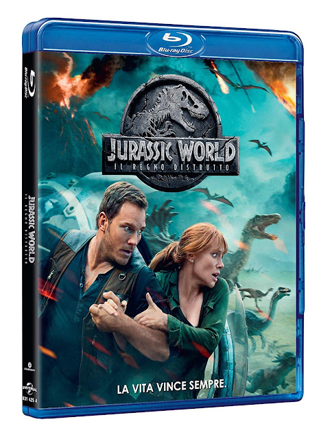 Home Video: Arriva in Blu-ray e DVD ‘Jurassic World: Il regno distrutto’