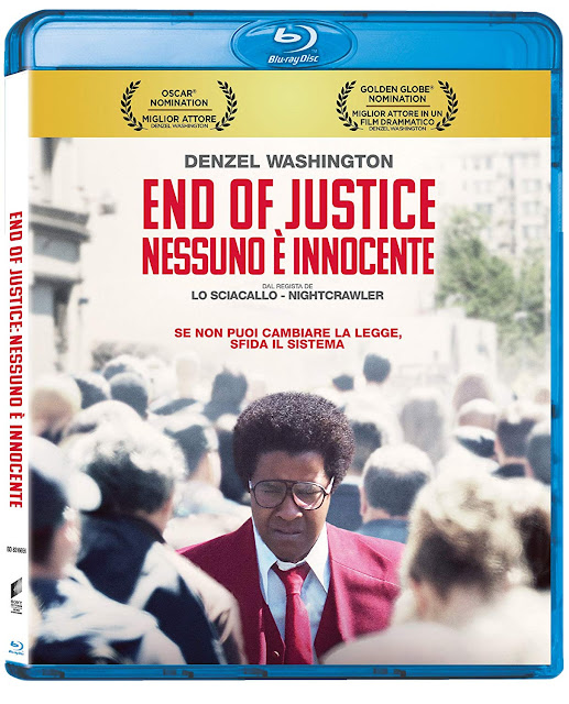 Home Video: ‘End of Justice – Nessuno è innocente’, in vendita il film con Denzel Washington