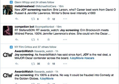 Il Caso JOY: Secondo Oscar in arrivo per Jennifer Lawrence?