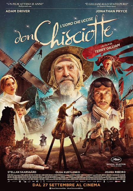 ‘L’uomo che uccise Don Chisciotte’, trailer e poster italiani per l’ultima fatica di Terry Gilliam