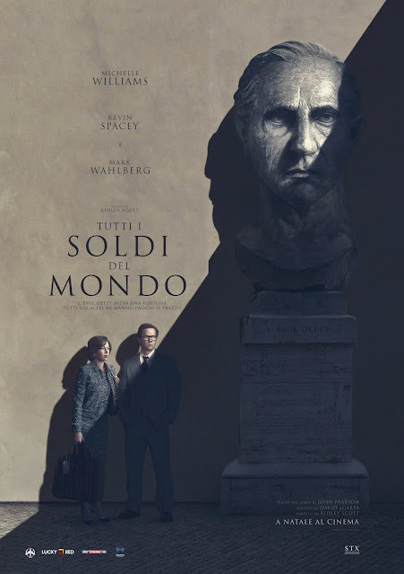 Mark Wahlberg e Michelle Williams nel trailer di ‘Tutti i Soldi del Mondo’