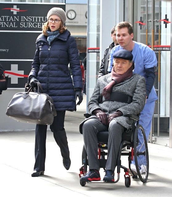 Nicole Kidman e Bryan Cranston sul set di ‘UNTOUCHABLE’
