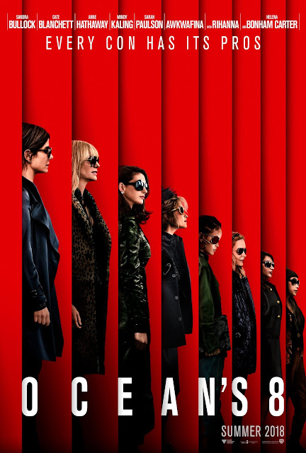‘Ocean’s 8’: primo poster per lo spin-off al femminile capitanato da Sandra Bullock e Cate Blanchett