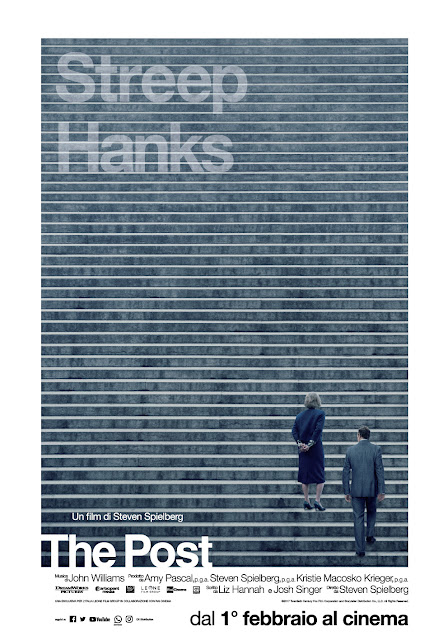‘The Post’: Trailer e poster italiani per il nuovo film di Steven Spielberg