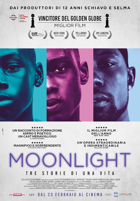 Trailer e Poster Italiani per ‘MOONLIGHT’