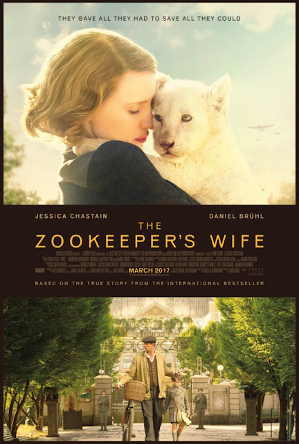 Trailer e Poster per ‘THE ZOOKEEPER’S WIFE’ con Jessica Chastain