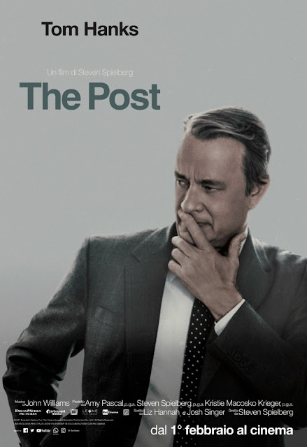 ‘The Post’: i character poster italiani di Meryl Streep e Tom Hanks per il nuovo film di Steven Spielberg