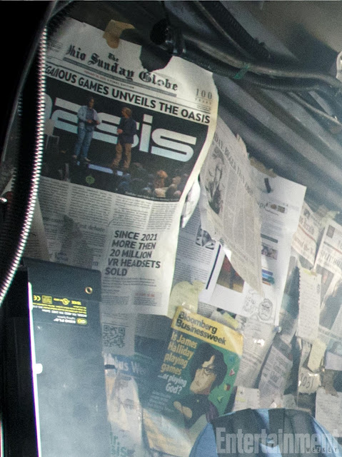 Tye Sheridan nella prima immagine di ‘Ready Player One’, il nuovo film di Steven Spielberg