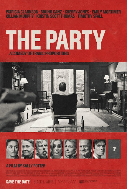 Prime immagini per ‘THE PARTY’, il nuovo film di Sally Potter