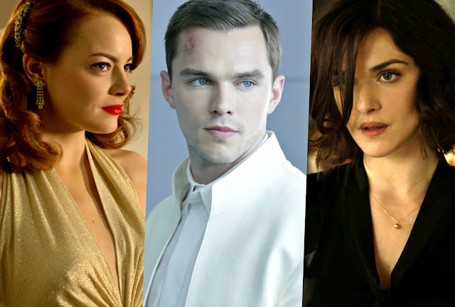 Emma Stone, Nicholas Hoult e Rachel Weisz nel biopic ‘The Favourite’, di Yorgos Lanthimos