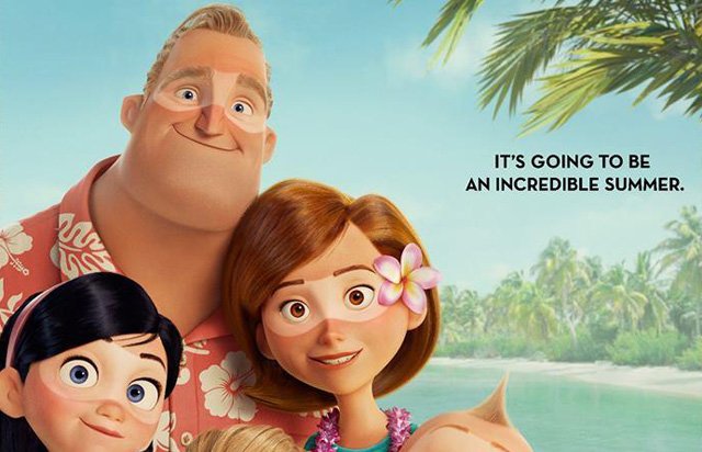 ‘Gli Incredibili 2’: un nuovo poster mostra la famiglia di supereroi al completo