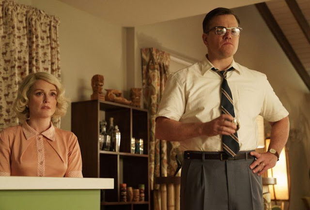 Julianne Moore e Matt Damon nelle prime immagini di ‘Suburbicon’