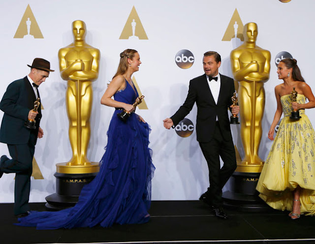 Leonardo DiCaprio, Mark Rylance, Brie Larson e Alicia Vikander confermati per gli Oscar 2017