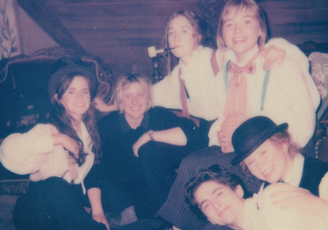 ‘Little Women’: Timothée Chalamet, Saoirse Ronan e Greta Gerwig nella foto del cast sul set