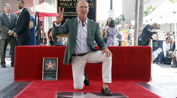Michael Keaton riceve la sua Stella sulla Walk of Fame!