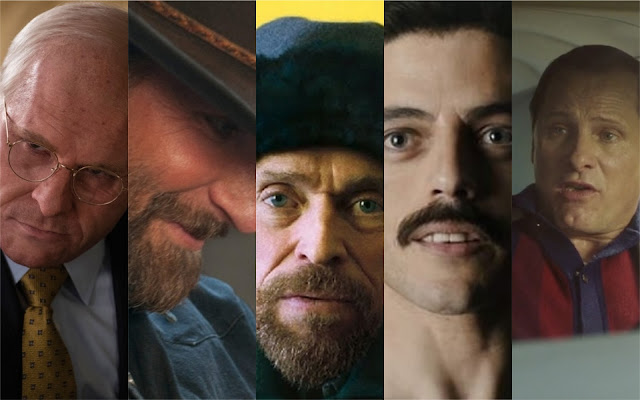 Oscar Ballot, votate i cinque attori protagonisti candidati ai 91° Oscar
