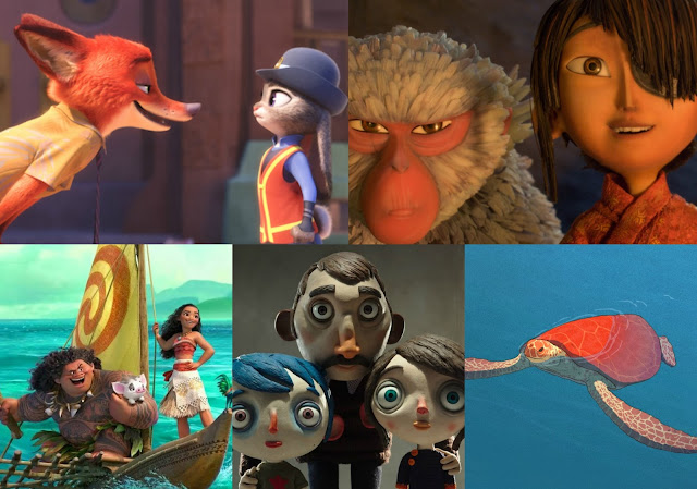 Predizioni Oscar 2017: Miglior Film d’Animazione (Finali)