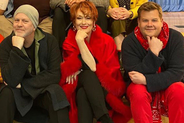 ‘The Prom’: Meryl Streep e Nicole Kidman sul set del film originale Netflix diretto da Ryan Murphy